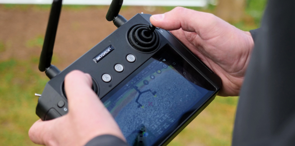 Remote controller used to navigate drone